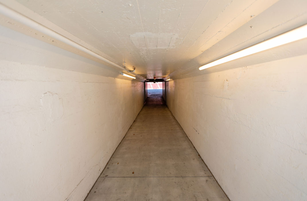 tunnel walkway inside