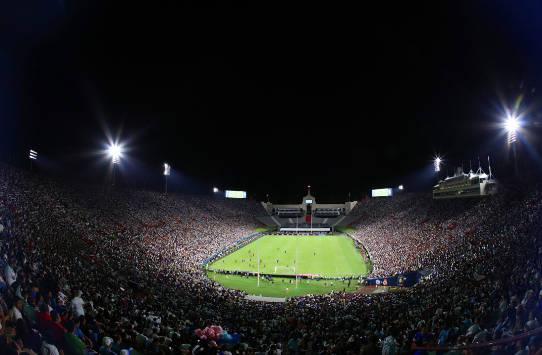 field at night