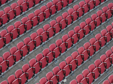 bleachers up close