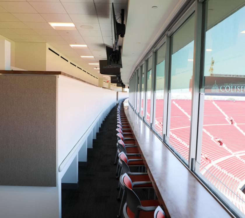 press box row